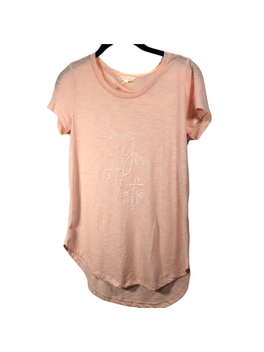 Lauren Conrad Pink “Love You A Latte” Tee
